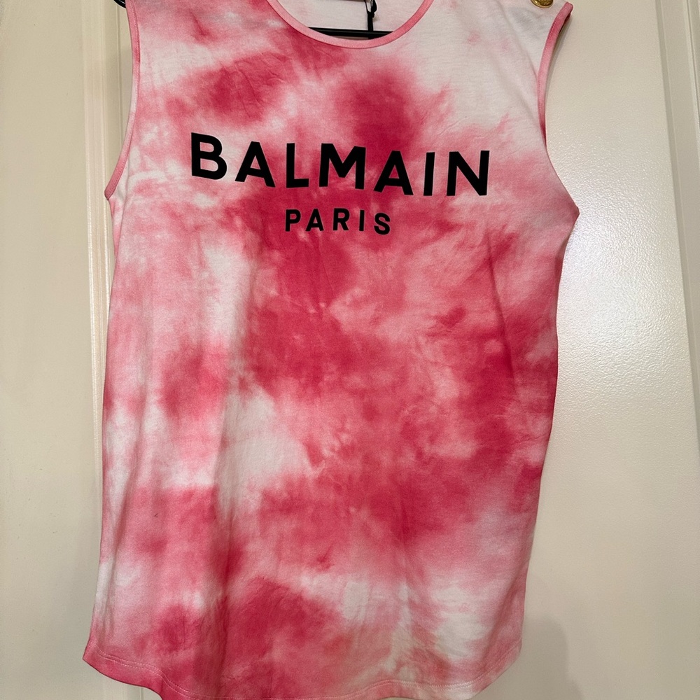 Balmain Button Tank - Picture 2 of 3